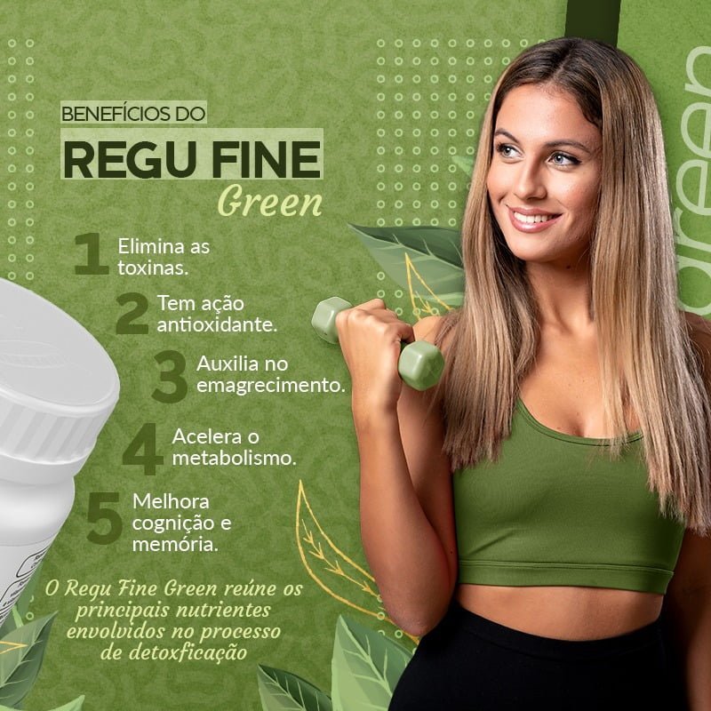 Regu Fine Green Detox Bem Estar Life Bem Estar Life Mundi 7053